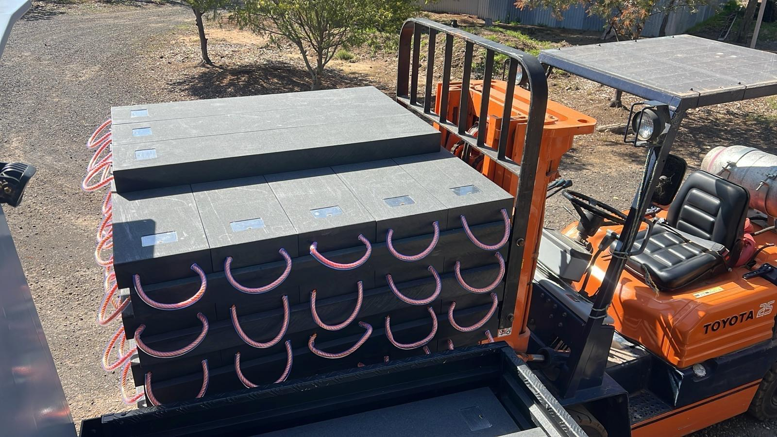 Poly Block Storage Poly Cribbing Blocks | Bogmats Australia